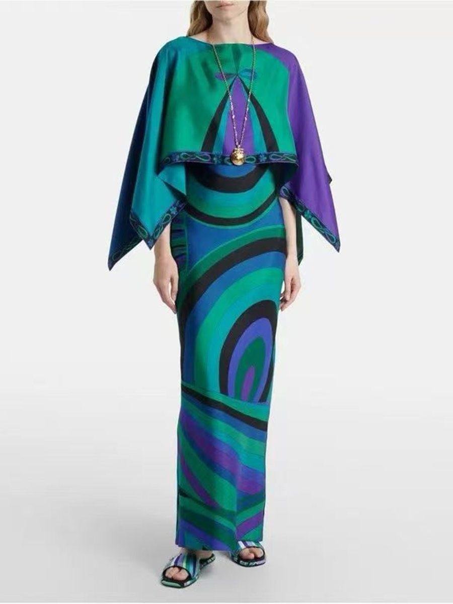 VGH Light Blue Abstract Print  - огляд і ціна Female Formal Wear