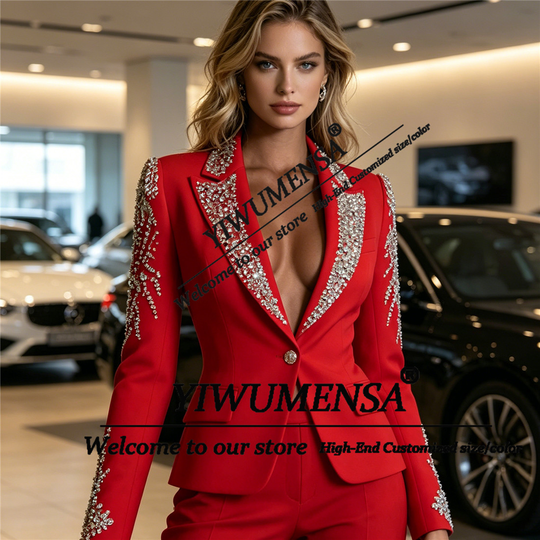 Luxury Women Suits 2 Pieces Se - огляд і ціна Formal Wear Women Us