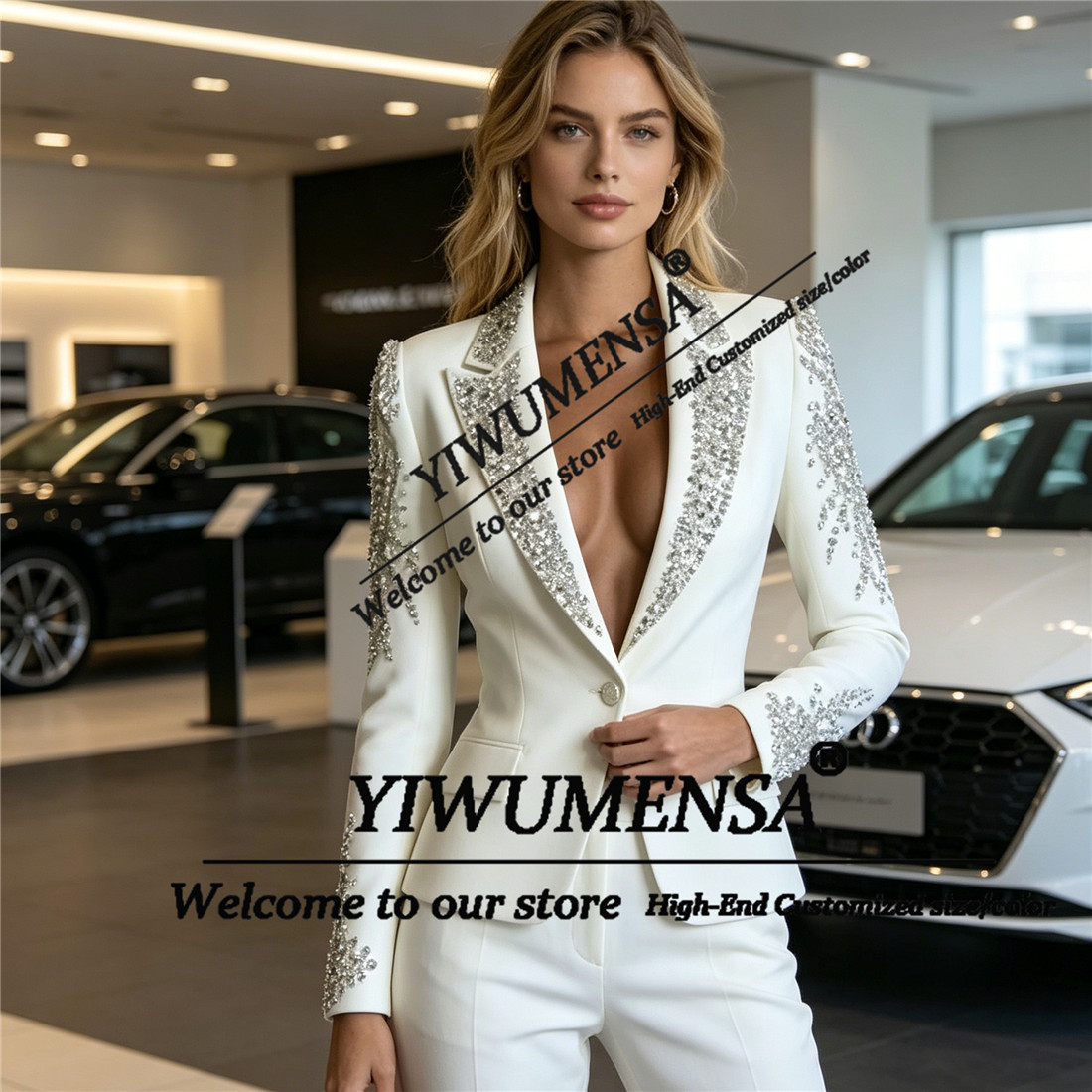 Luxury Women Suits 2 Pieces Se - огляд і ціна Formal Wear Women Us