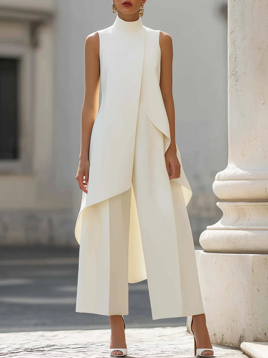 Women Stand Neck Sleeveless La - огляд і ціна Female Formal Wear