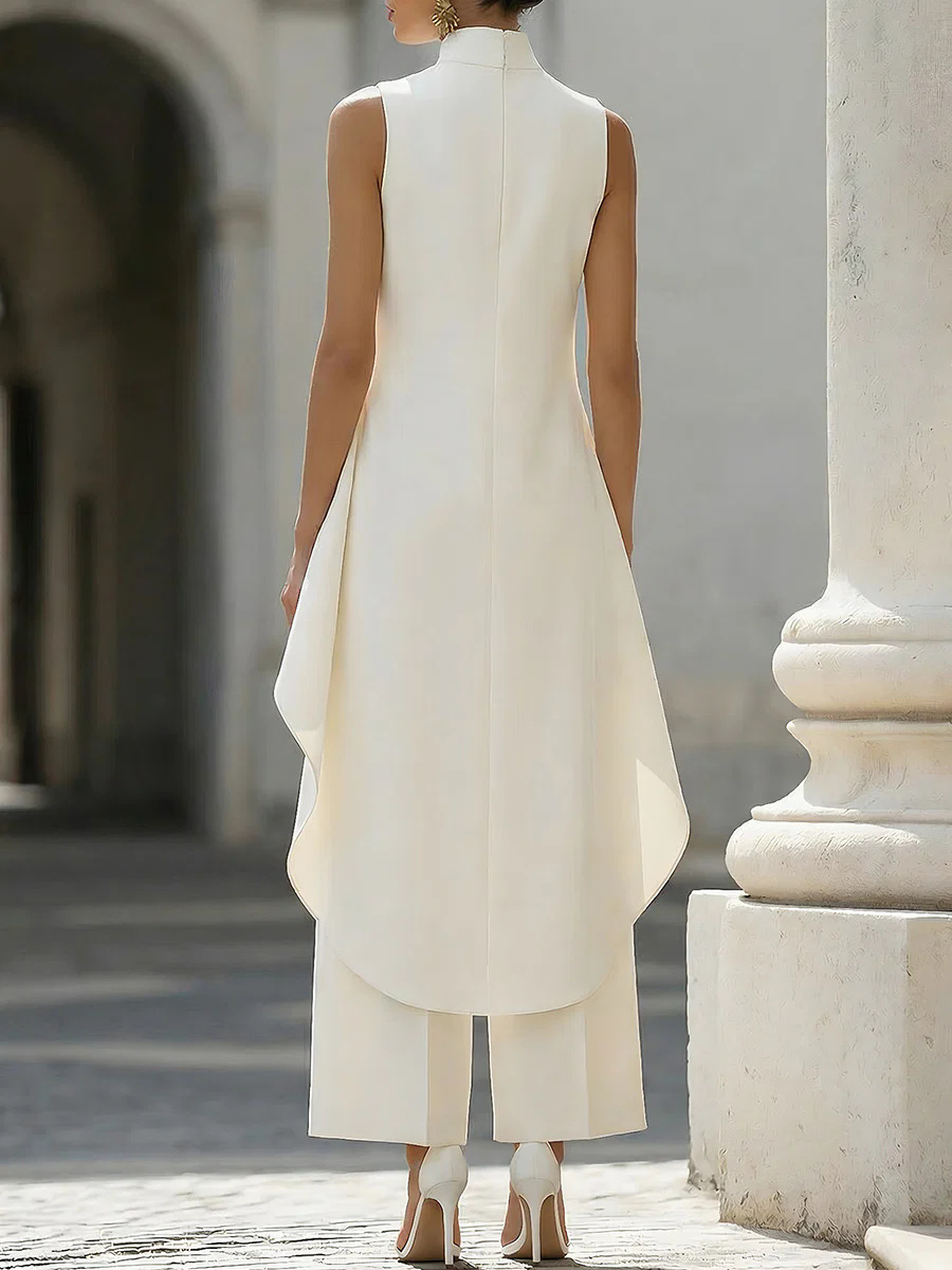 Women Stand Neck Sleeveless La - огляд і ціна Female Formal Wear
