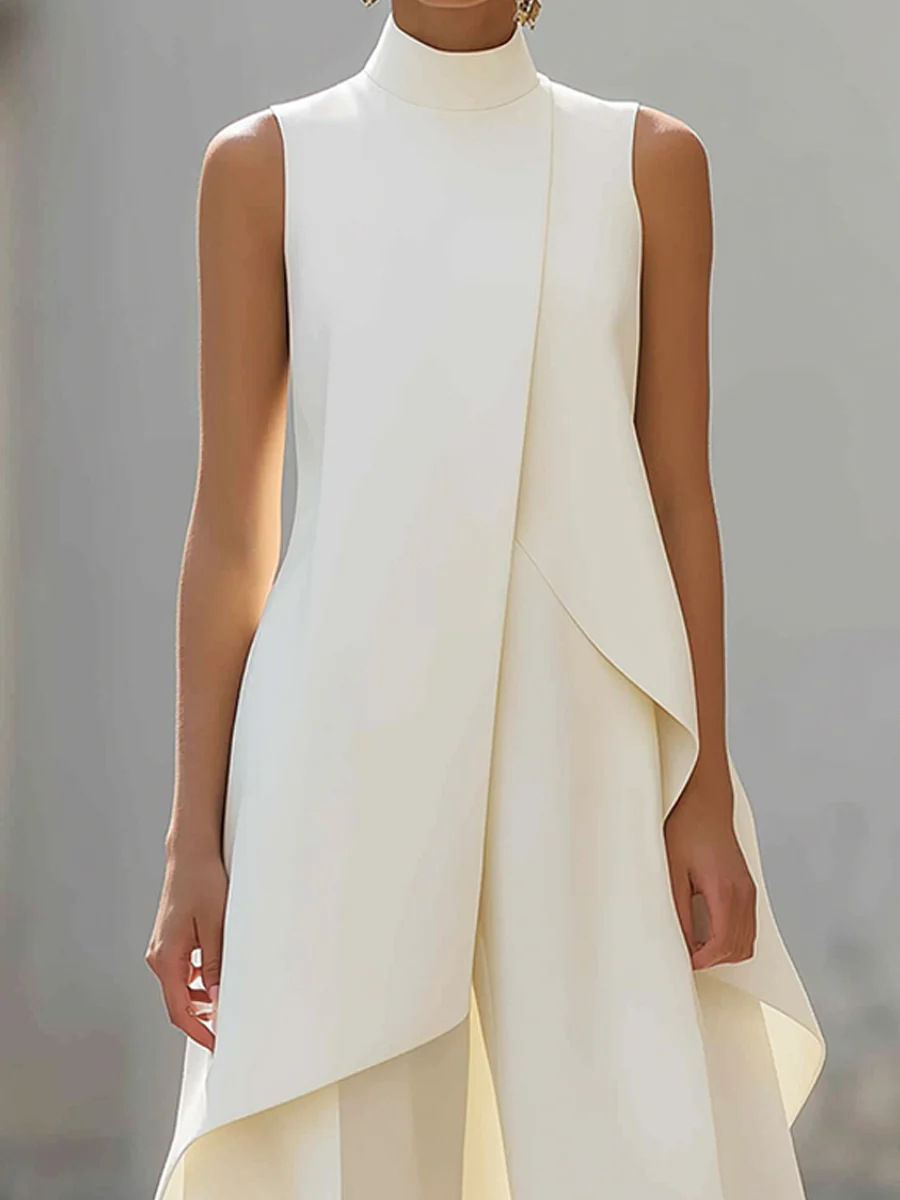 Women Stand Neck Sleeveless La - огляд і ціна Female Formal Wear