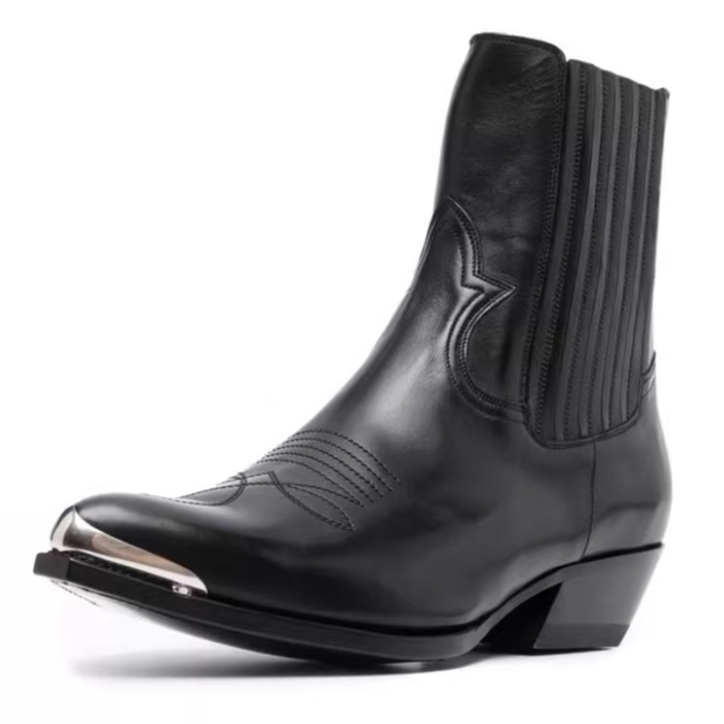 Men's Black Leather Western Ch - огляд і ціна Women Formal Wear Western