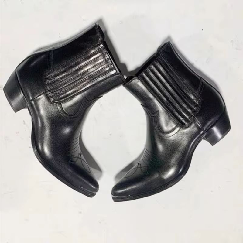 Men's Black Leather Western Ch - огляд і ціна Women Formal Wear Western