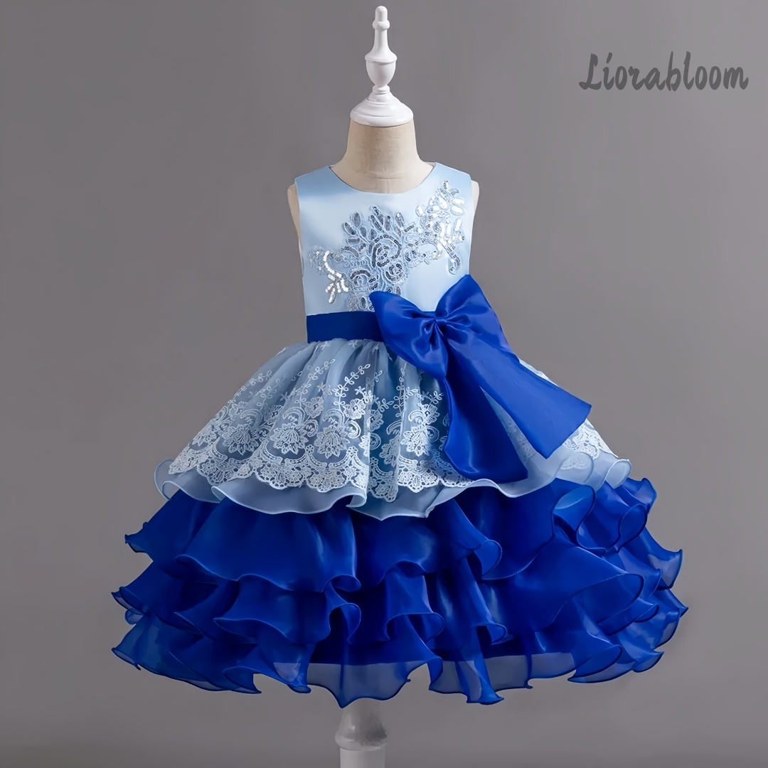 Girls' Dress With Large Bow Sl - огляд і ціна Formal Wear Women Us