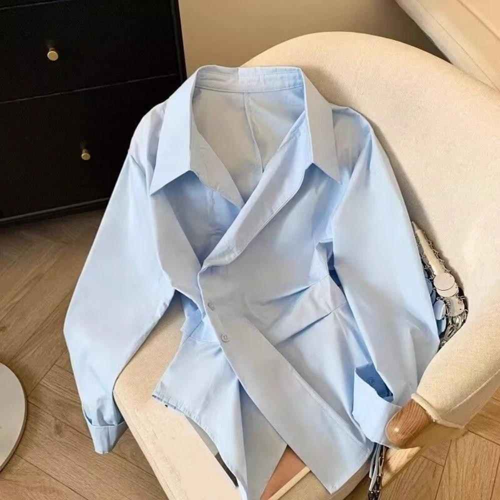 Formal Wear Irregular Long Sle - огляд і ціна Women Formal Wear Shirts