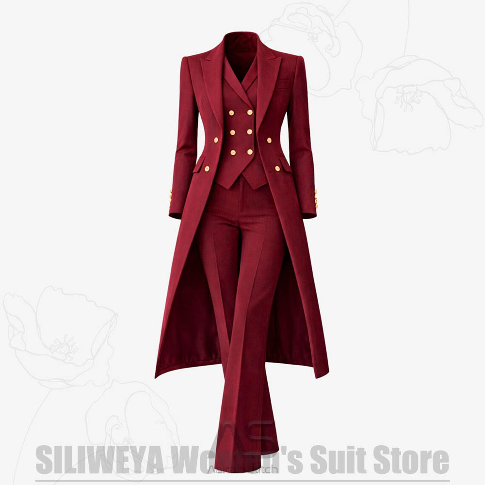 Women's Suit 3 Piece Double Br - огляд і ціна Women Formal Wear Shirts