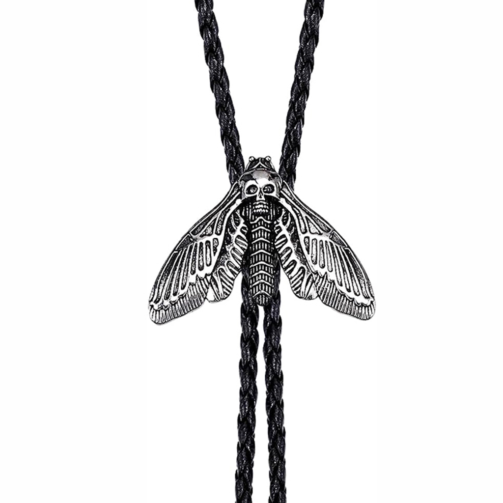 Fashion Animal Moth Bolo Tie - - огляд і ціна Women Formal Wear Western