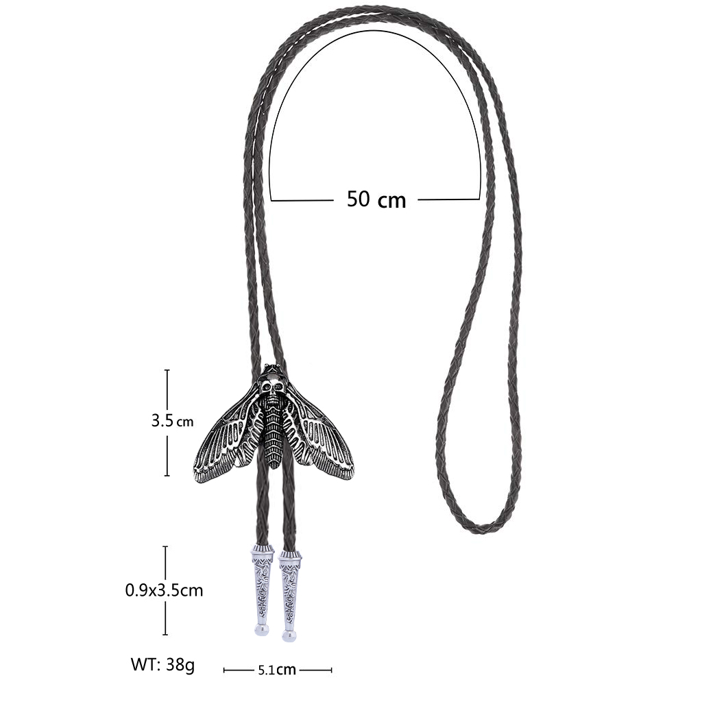 Fashion Animal Moth Bolo Tie - - огляд і ціна Women Formal Wear Western