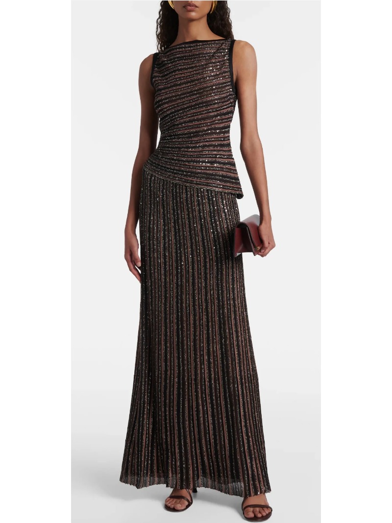 Striped Sequin 2-piece Women E - огляд і ціна Female Formal Wear